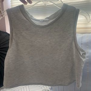 ZARA cropped tee